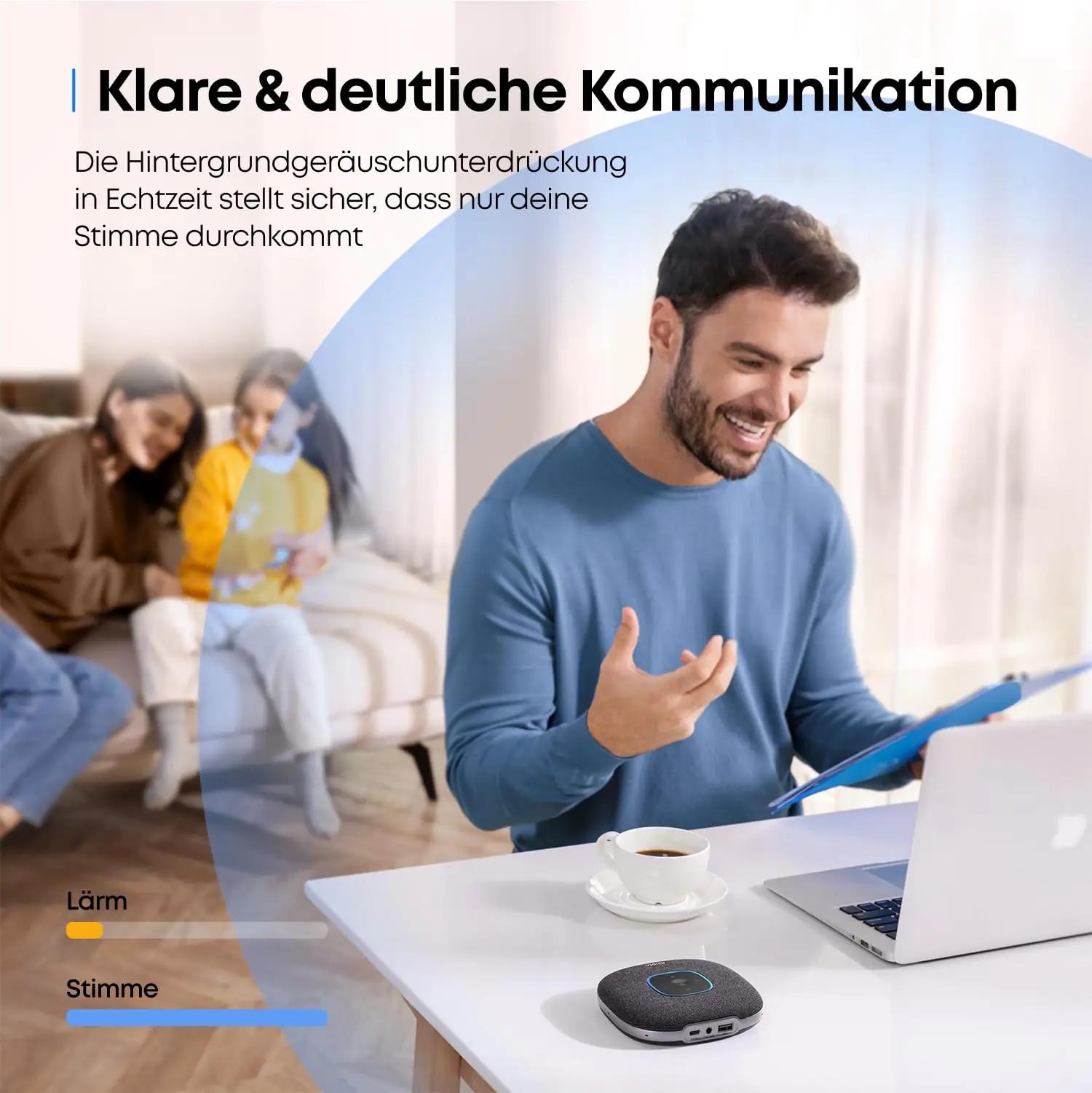 Anker PowerConf S3 konverentsikõlar – selge heli kontorisse – pakend ja tarvikud