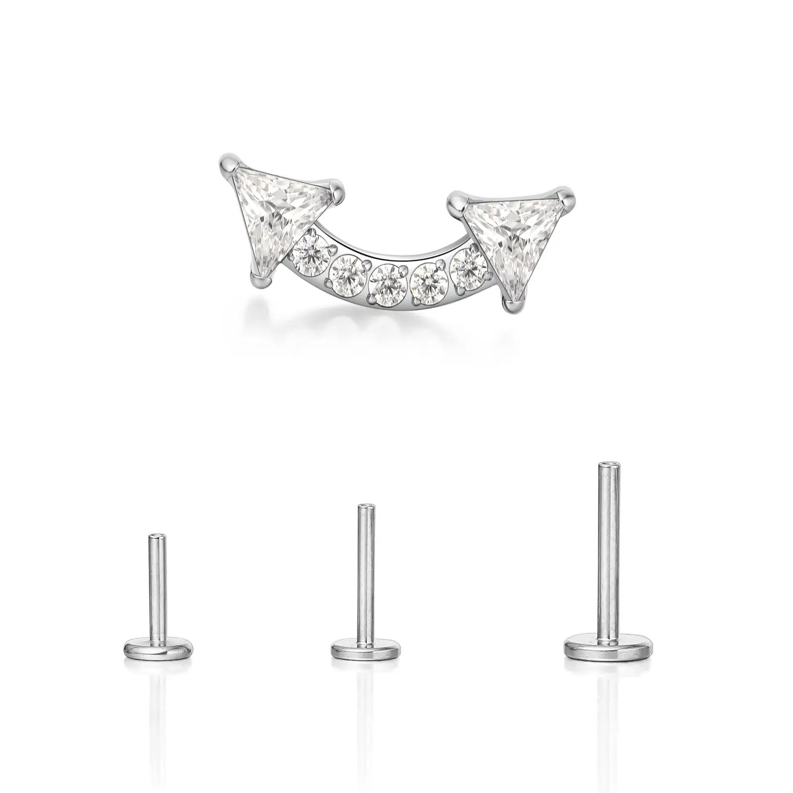 limerencia hüpoallergeenne titani piercingsari – mugav ja kerge – pilt 9