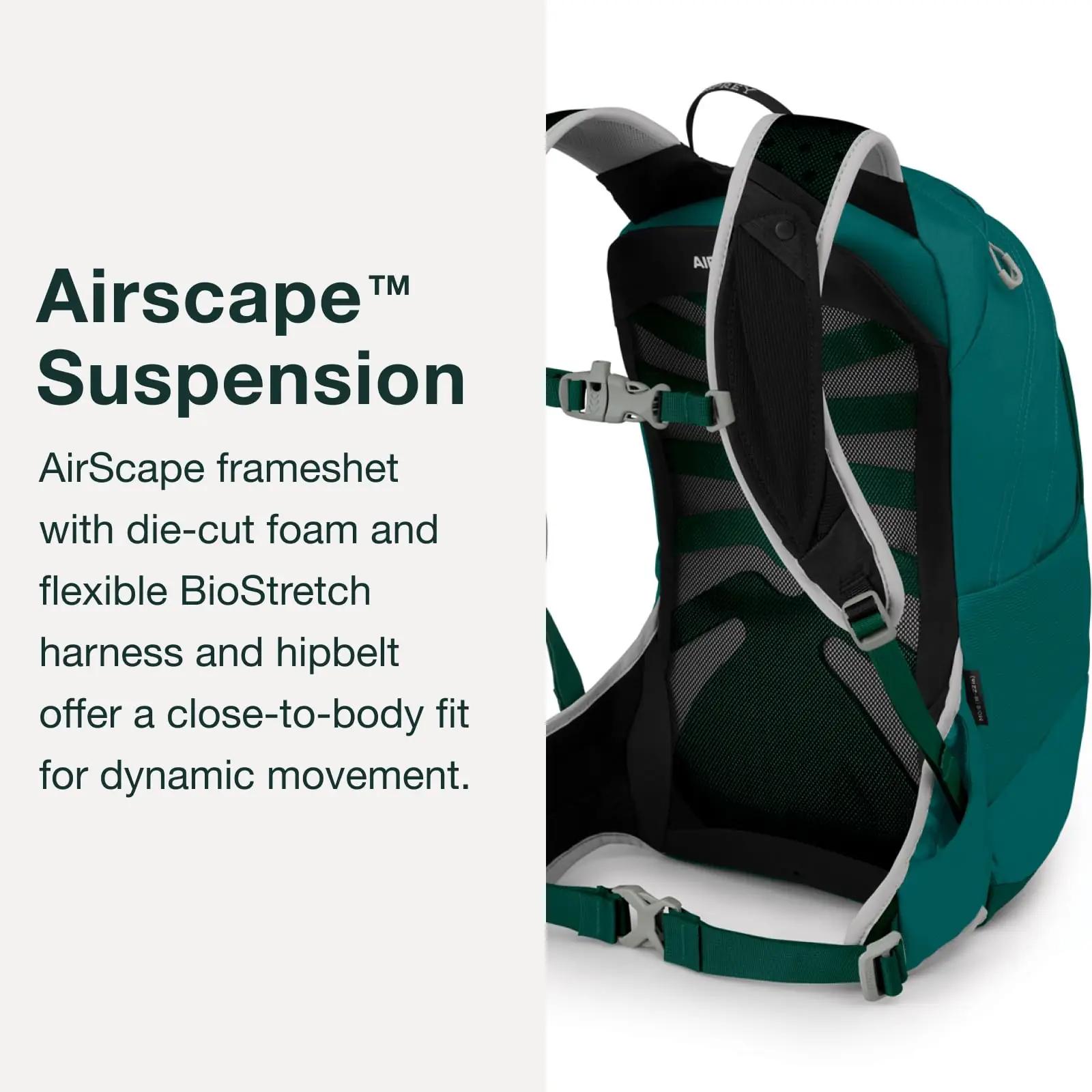 Osprey kerge laste seljakott Tempest 11 Jr — vastupidav ripats – pakend ja tarvikud