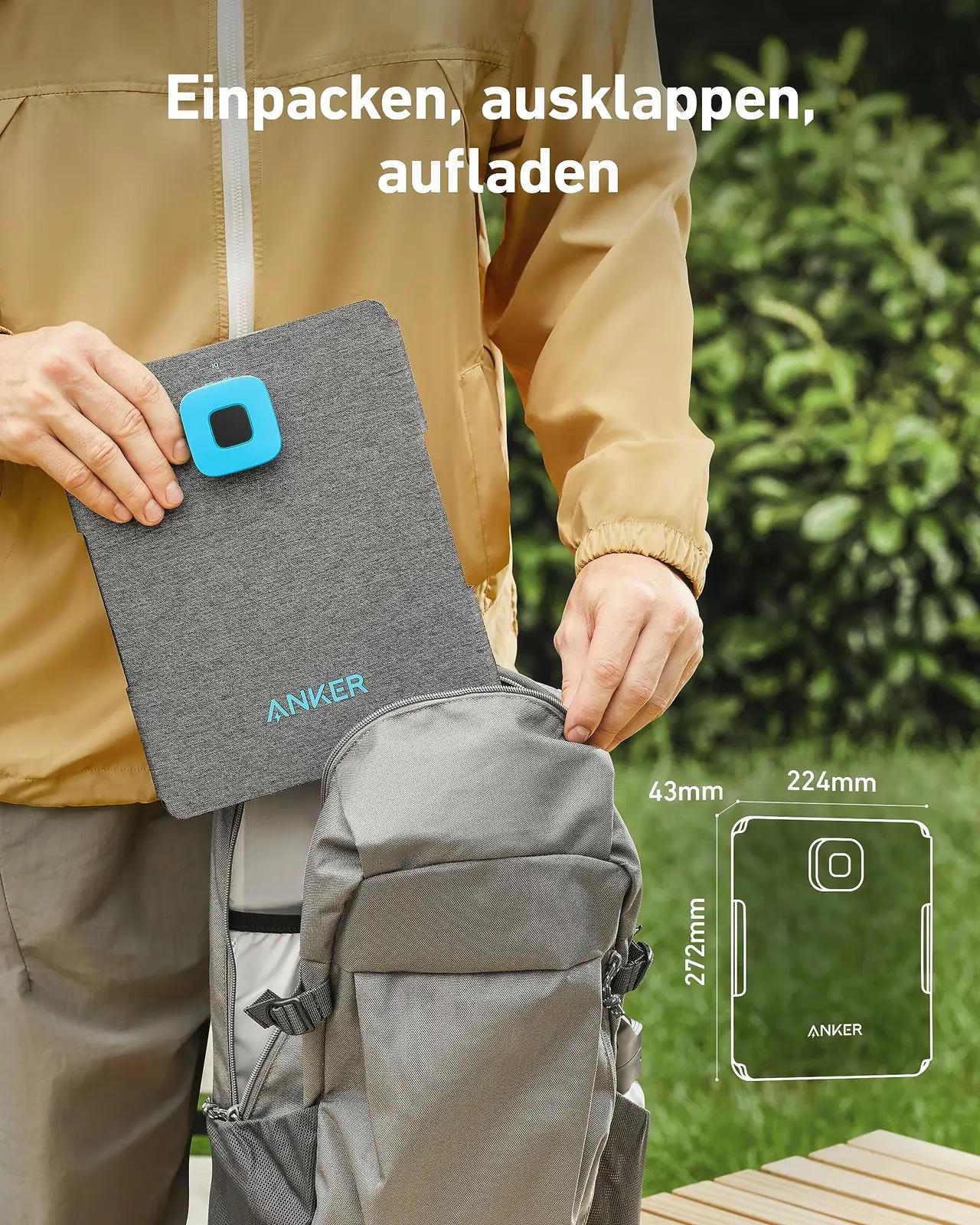 Anker kerge 30W kokkupandav päikesepaneel – pilt 6