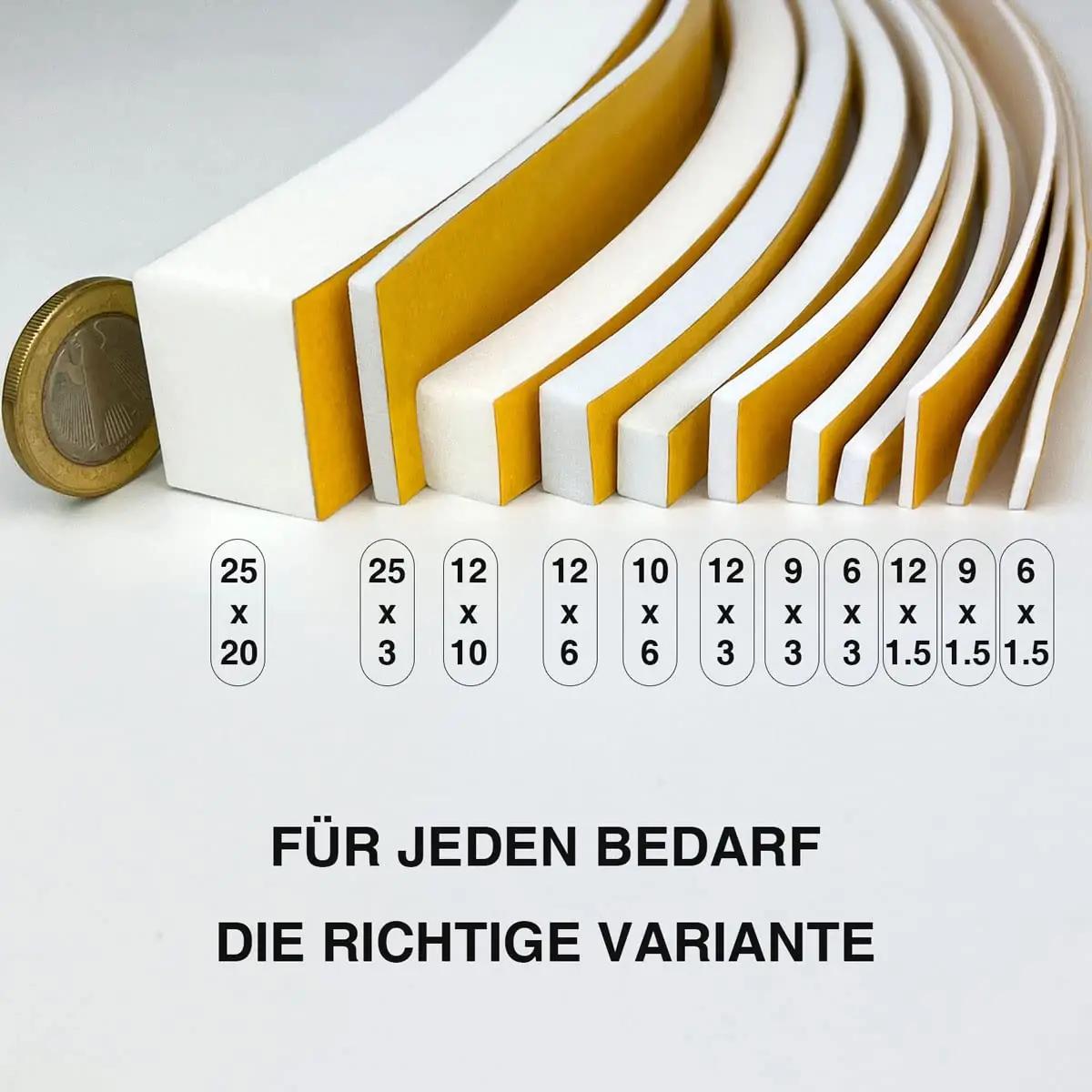 Palazen vastupidav ise-kleepuv ukse- ja aknatihend 25mm x 3mm – pilt 6