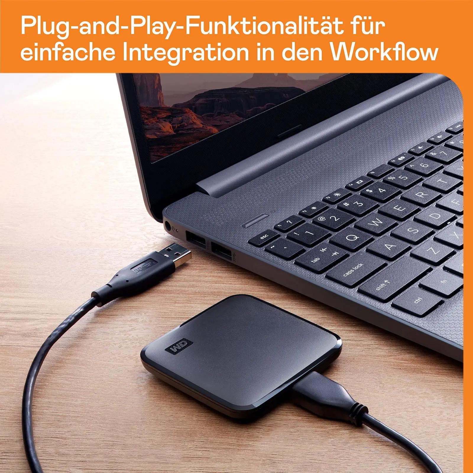WD kaasaskantav 1 TB SSD — kiire ja vastupidav salvestus – pilt 8