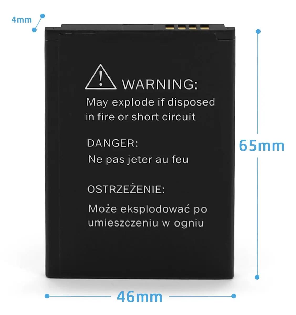 NEWASHAN vastupidav Li‑ioon aku reisi‑jaoks 1500 mAh – kasutusnäide