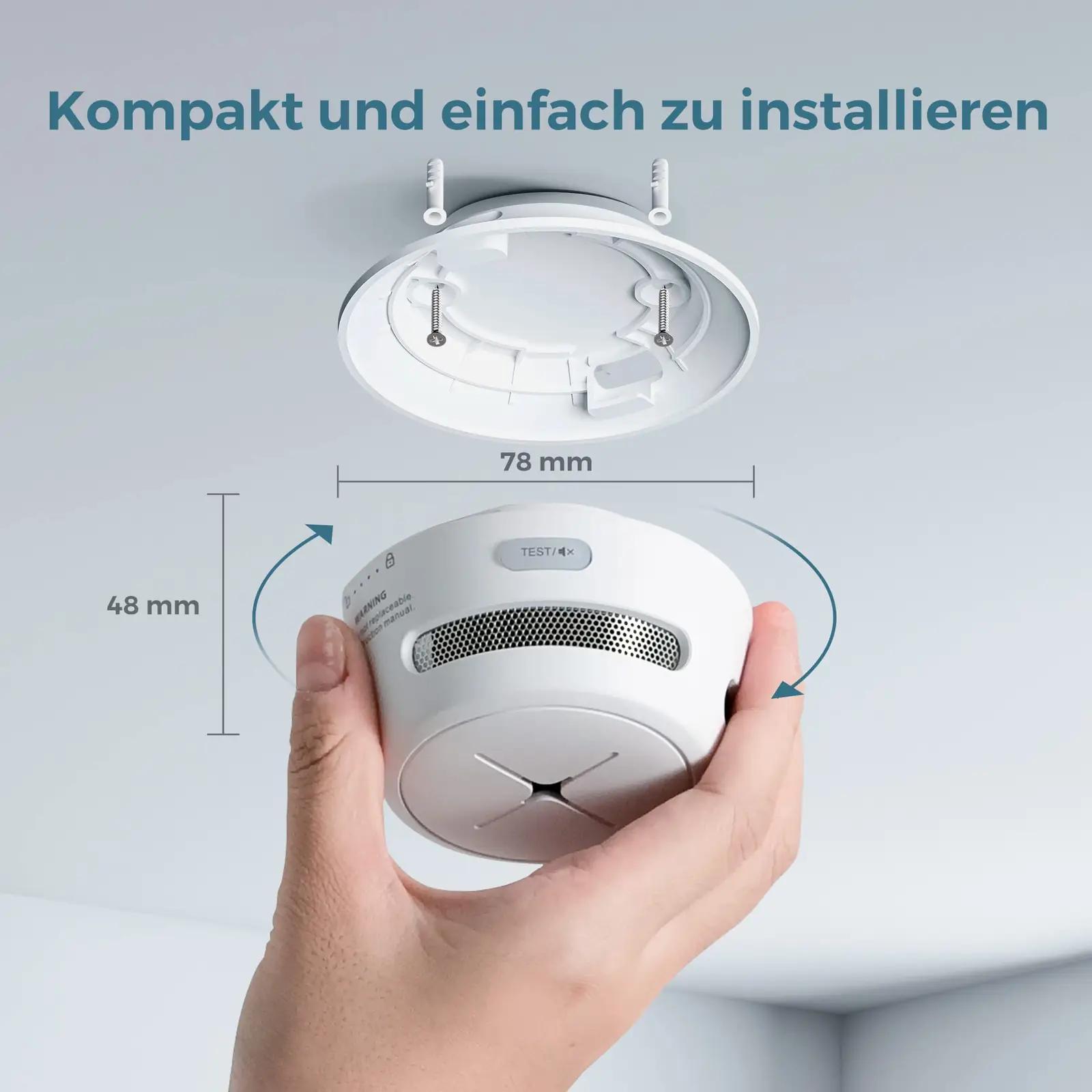 AEGISLINK 10-aastase akuga suitsuandurite komplekt – pakend ja tarvikud