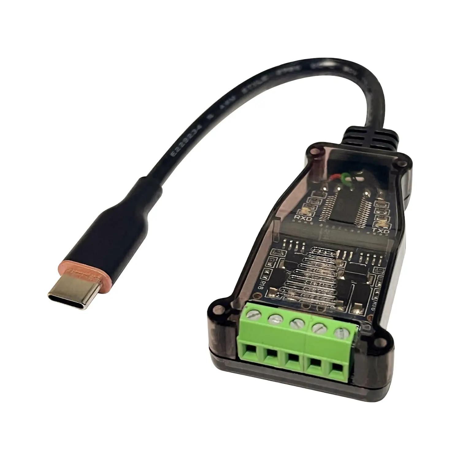 DSD TECH USB-C adapter RS485/RS422 — tööstuslik ja vastupidav