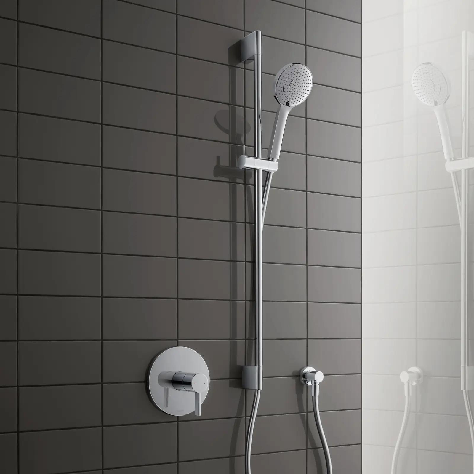 Duravit kroomitud käes dušipea 3 voolurežiimiga – sile silikoon – pilt 6