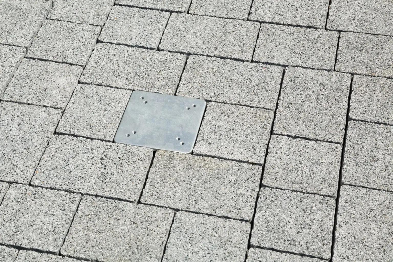 Schneider galvaniseeritud betoonimiseks alus — stabiilne 40 cm – detailne vaade