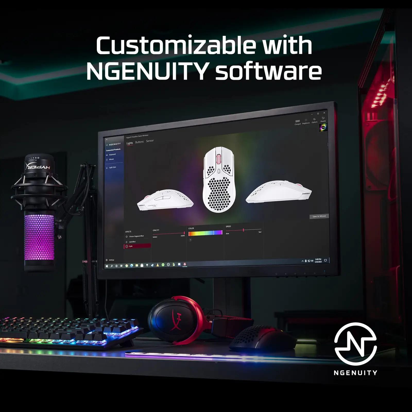 HyperX kerge mänguhiir 62 g – ideaalne täpsus ja vastupidavus – lisavaade