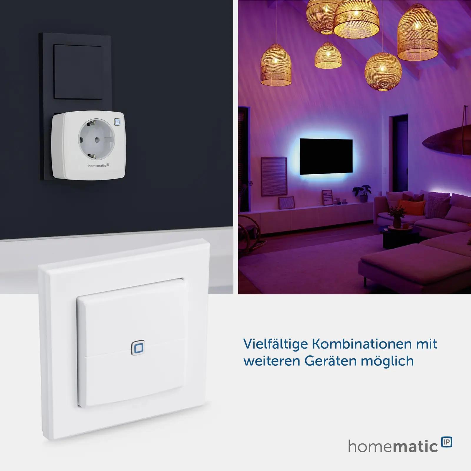 Homematic IP seinanupp — kaksik juhtmevaba lüliti praktiliseks – lisavaade