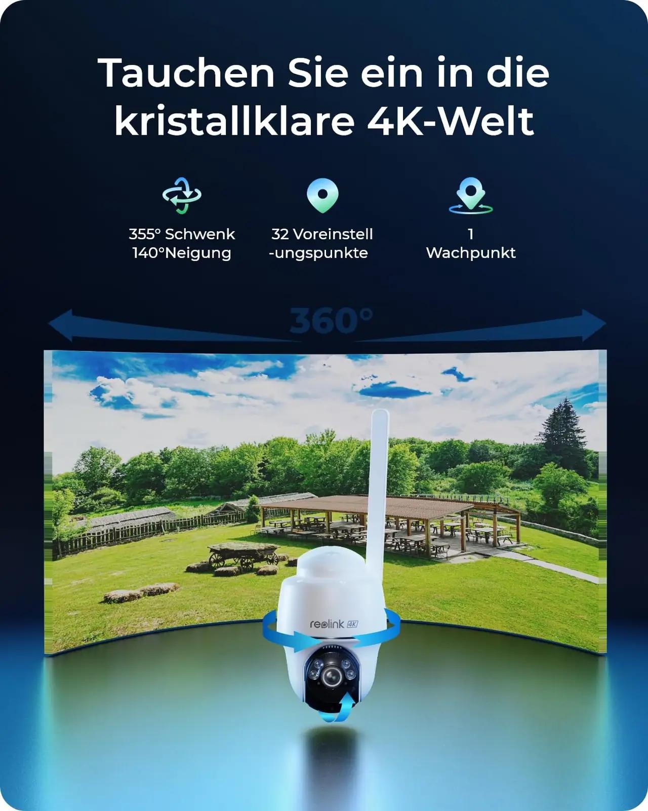 Reolink turvakamera päikesepaneeliga – metallist välistingimus – pilt 9
