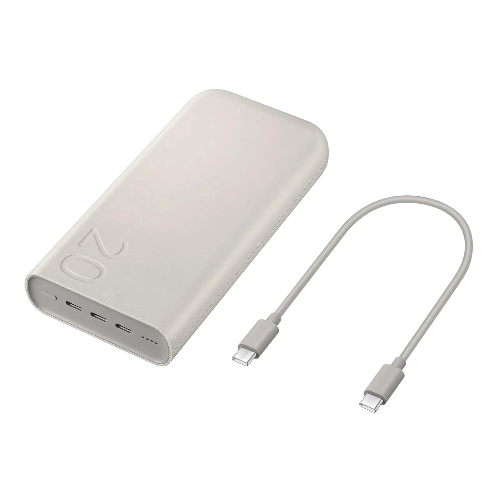 Samsung tugev 20 000 mAh powerbank – kiire laadimine