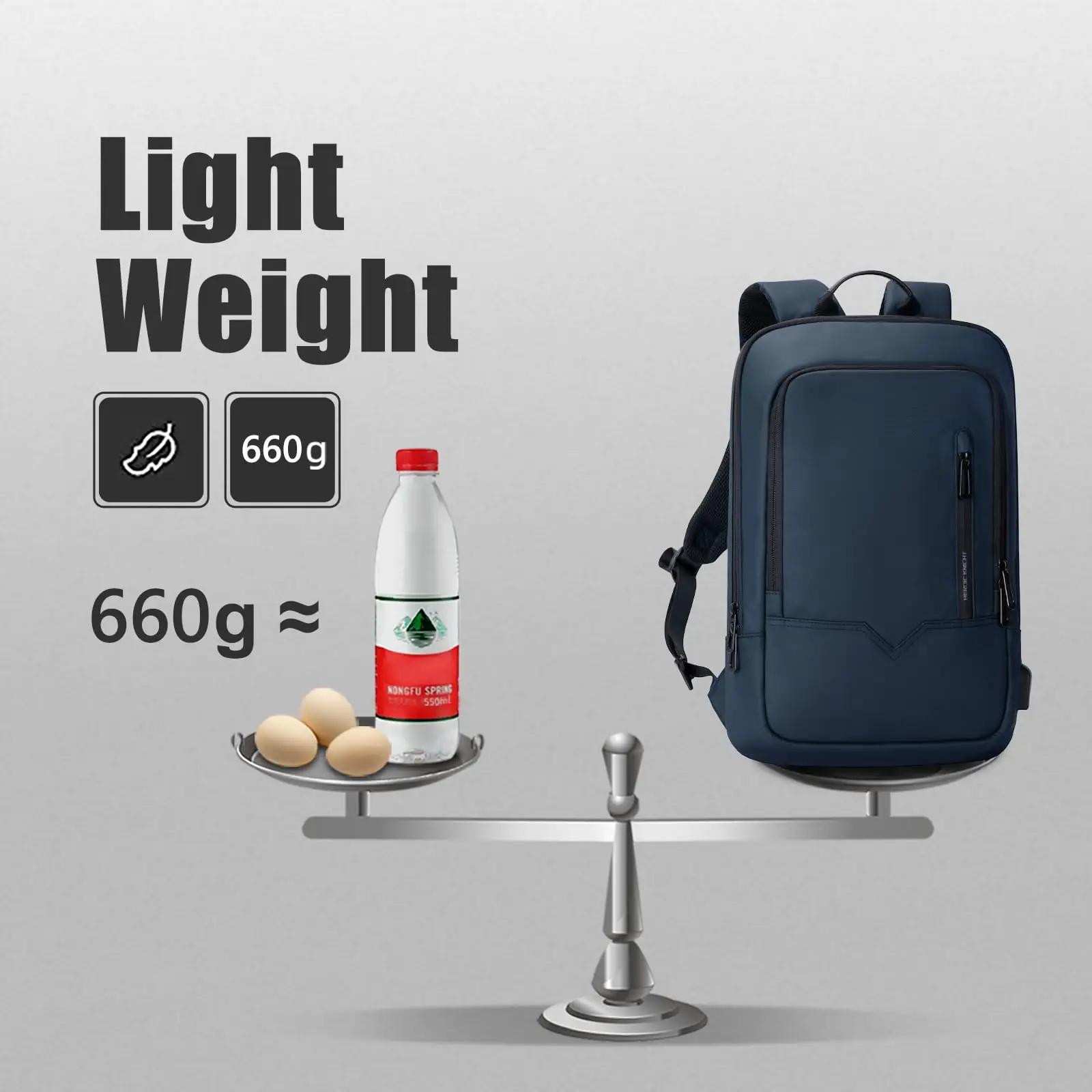 HEROIC KNIGHT veekindel sülearvuti rihmaga 15,6″ seljakott – pilt 6