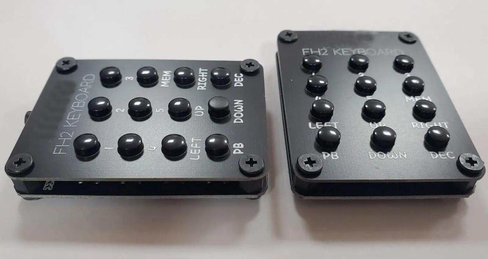 PQIQP metallist väline klaviatuur FH-2 – vastupidav nano-stiil – pakend ja tarvikud
