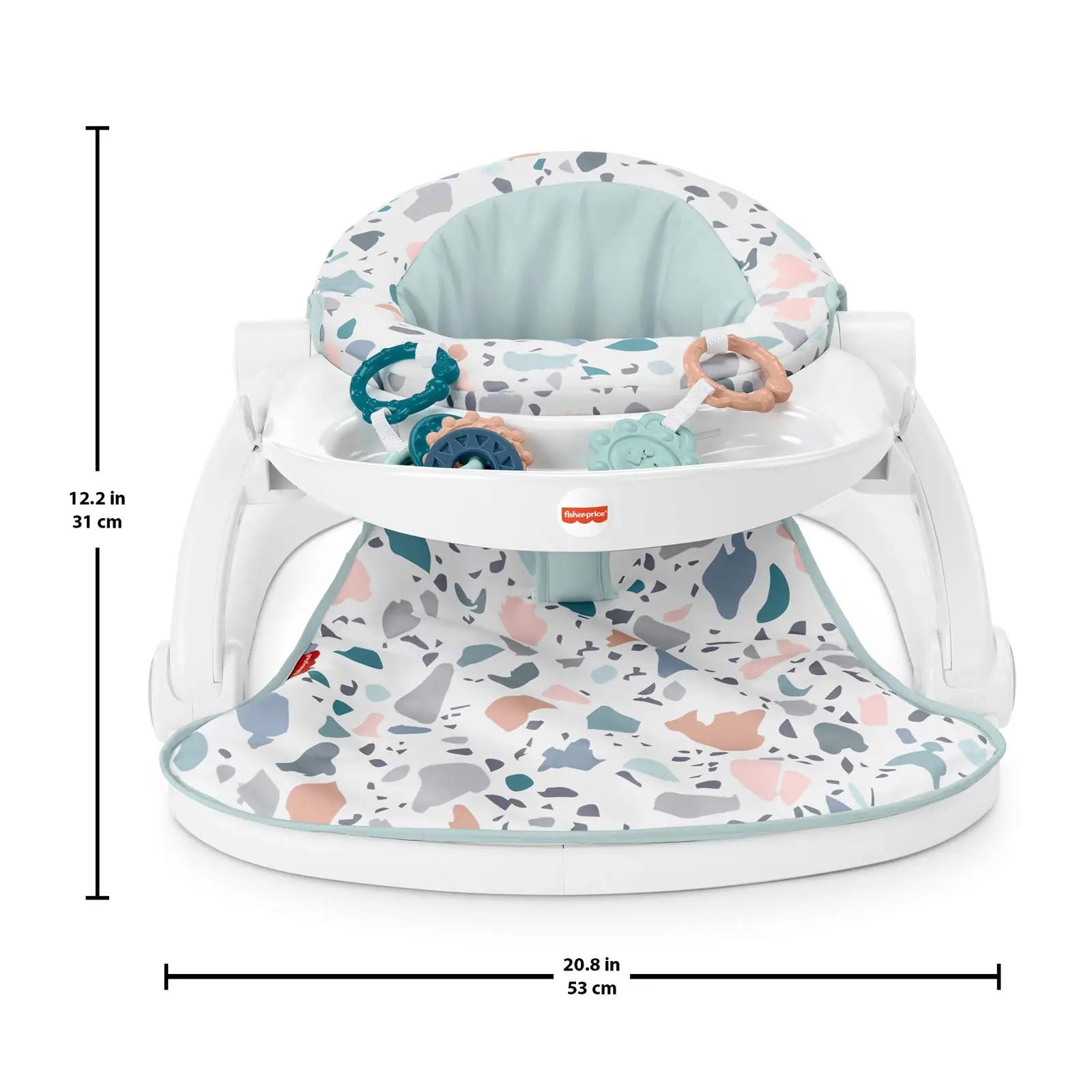 Fisher-Price kaasaskantav lasteiste plastist söögialusega — – pilt 6