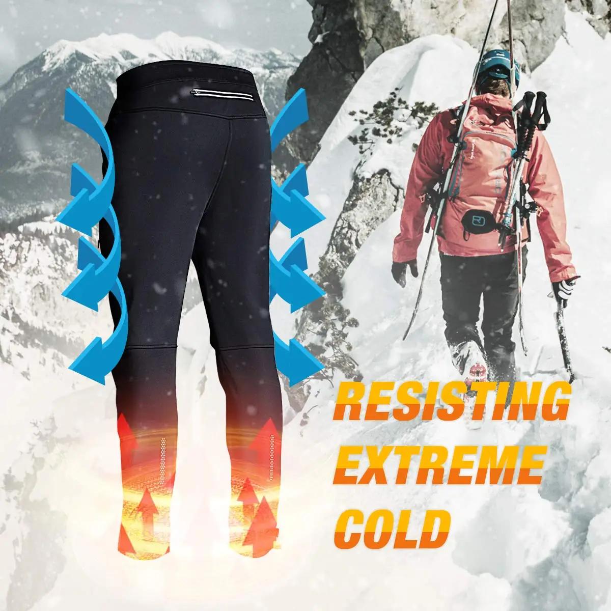 Souke Sports talve-softshell jalgrattapüksid — tuule- ja – kasutusnäide