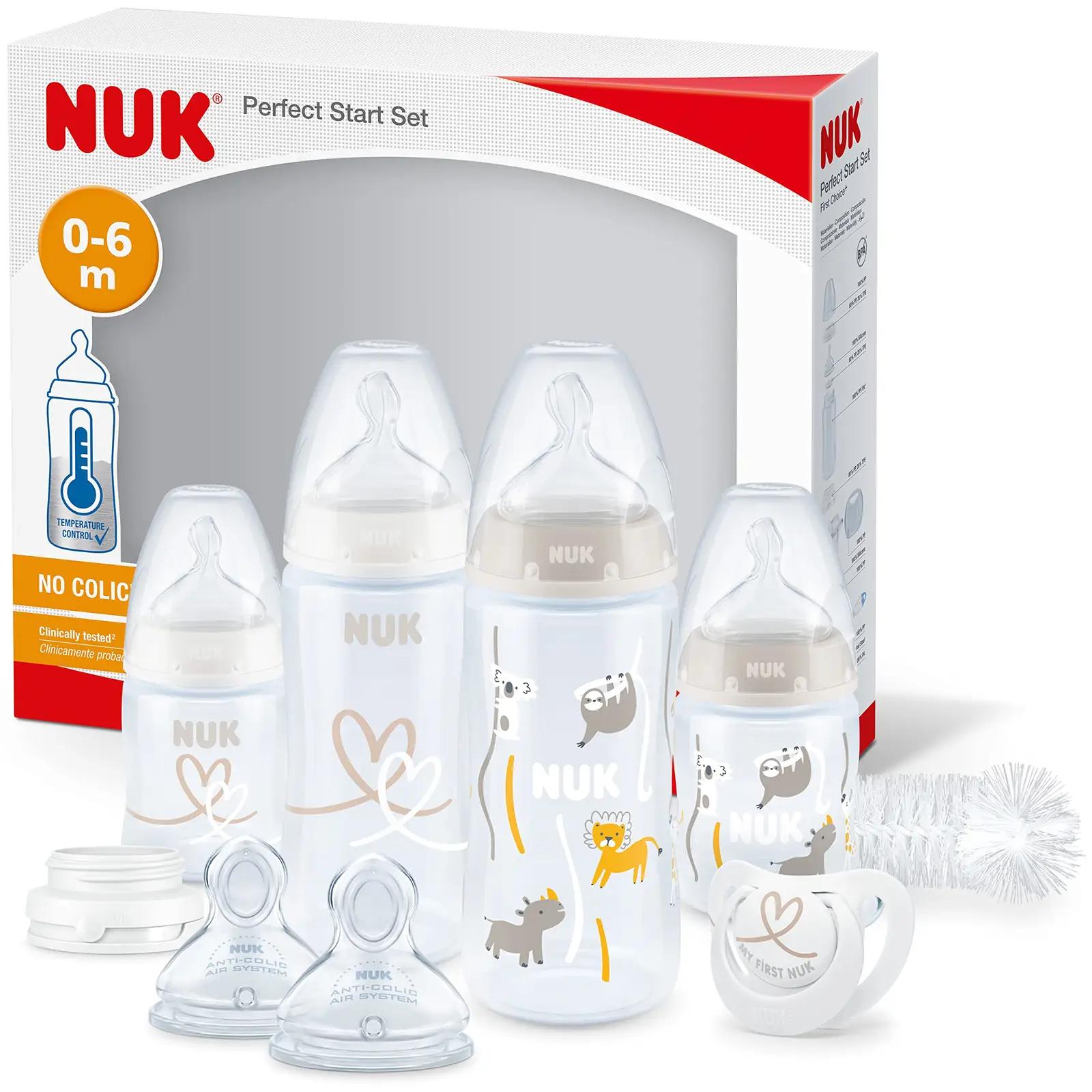 NUK beebipudelite komplekt Safari — silikonist alguskingitus
