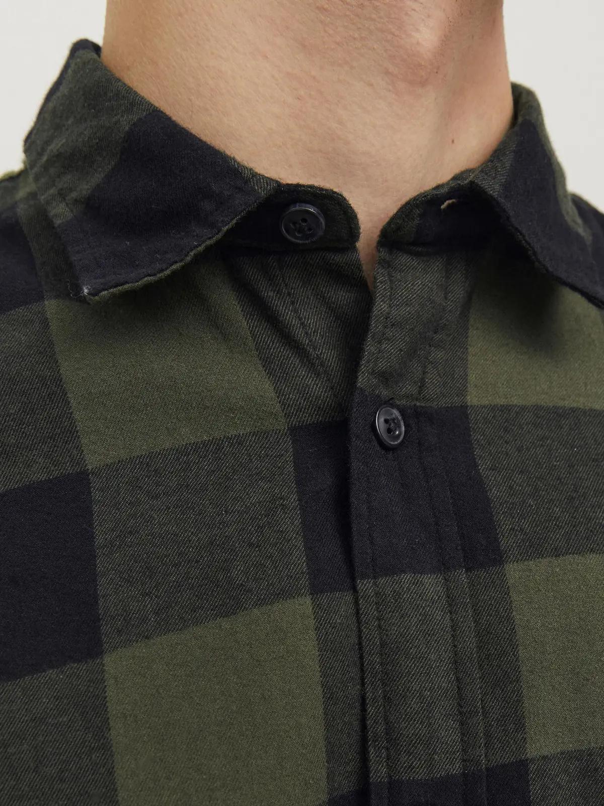 JACK & JONES puuvillane meeste ruuduline särk – mugav ja stiilne – pilt 6
