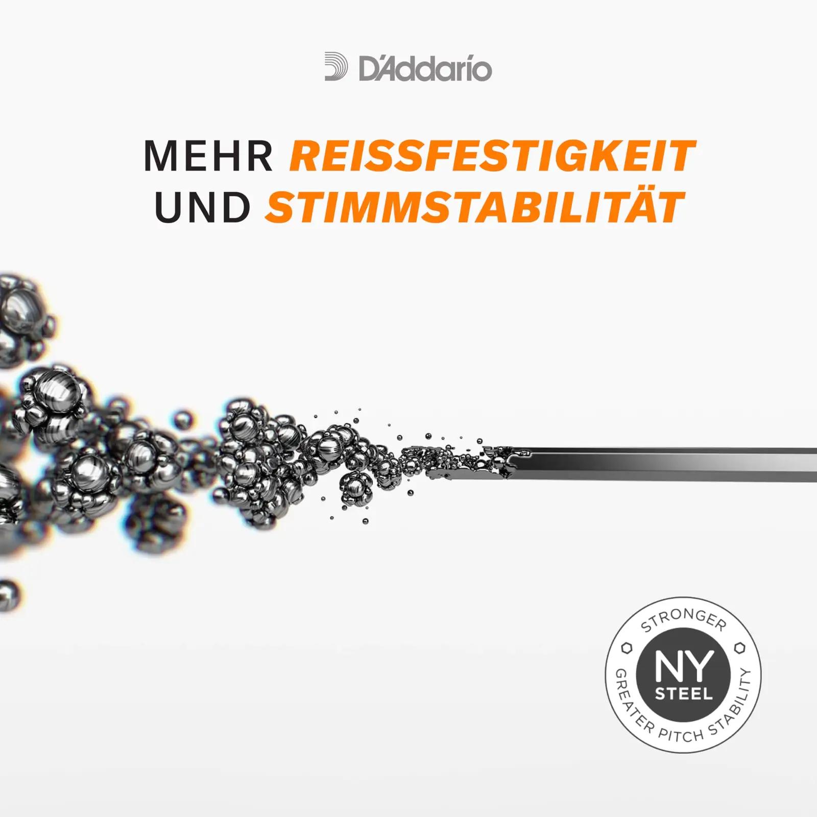 D’Addario elektrikitarrikeeled NYXL45130 – pakend ja tarvikud