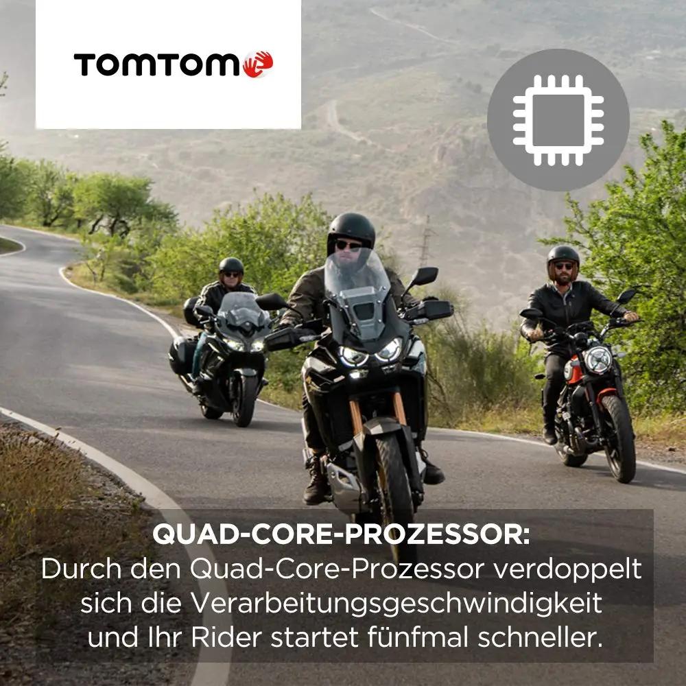 TomTom mootorratta GPS Rider 500 — vastupidav 4,3″ navigaator – lisavaade