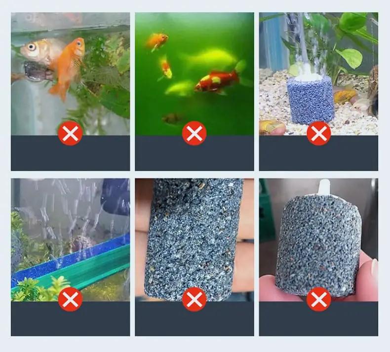 Taicols õhukivi akvaariumile — vastupidav 4 cm hall komplekt – pilt 7
