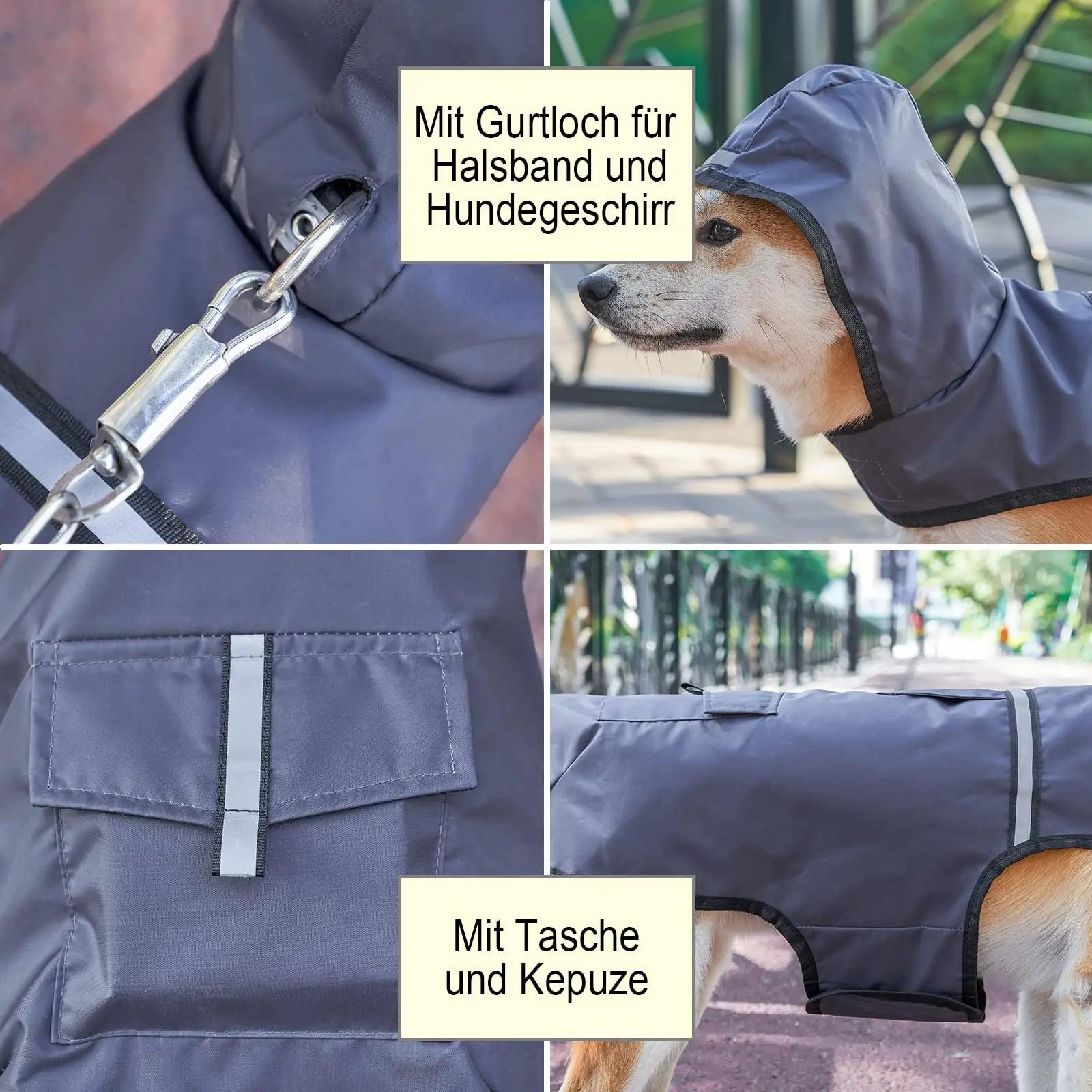 KoKoBin veekindel ja pehme koerajope kapuutsiga — mugav kaitse – pakend ja tarvikud