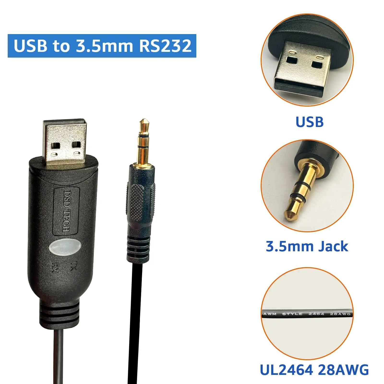 DSD TECH universaalne USB–TTL kaabel 3,5 mm audio-liides – pilt 7