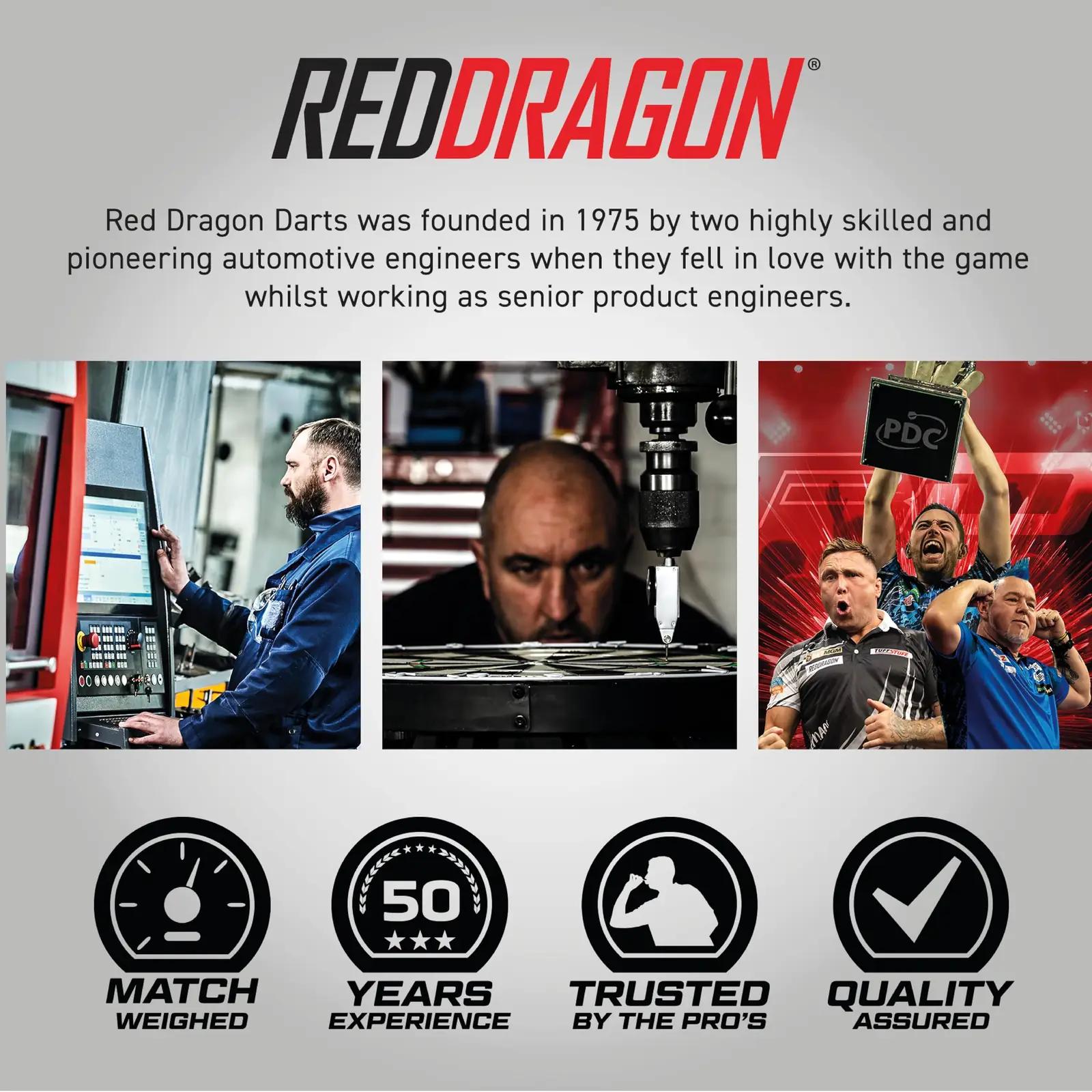 RED DRAGON Wolframist profi dart – Snakebite 1 18g – pilt 7