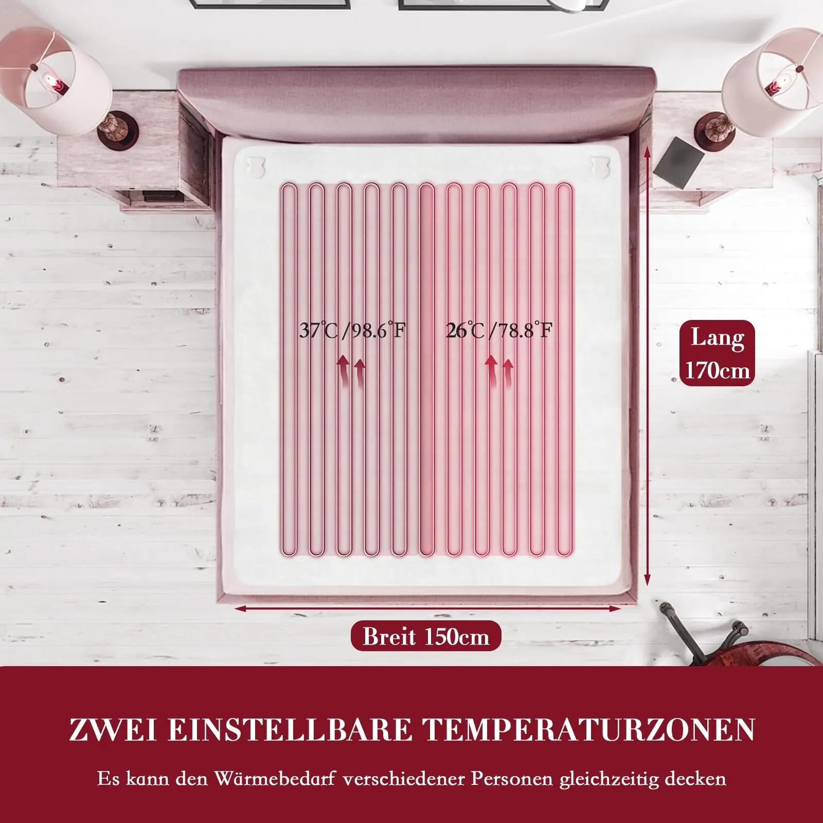 REDKEY soojendav voodialus 170×150 cm — pestav ja turvaline – kasutusnäide