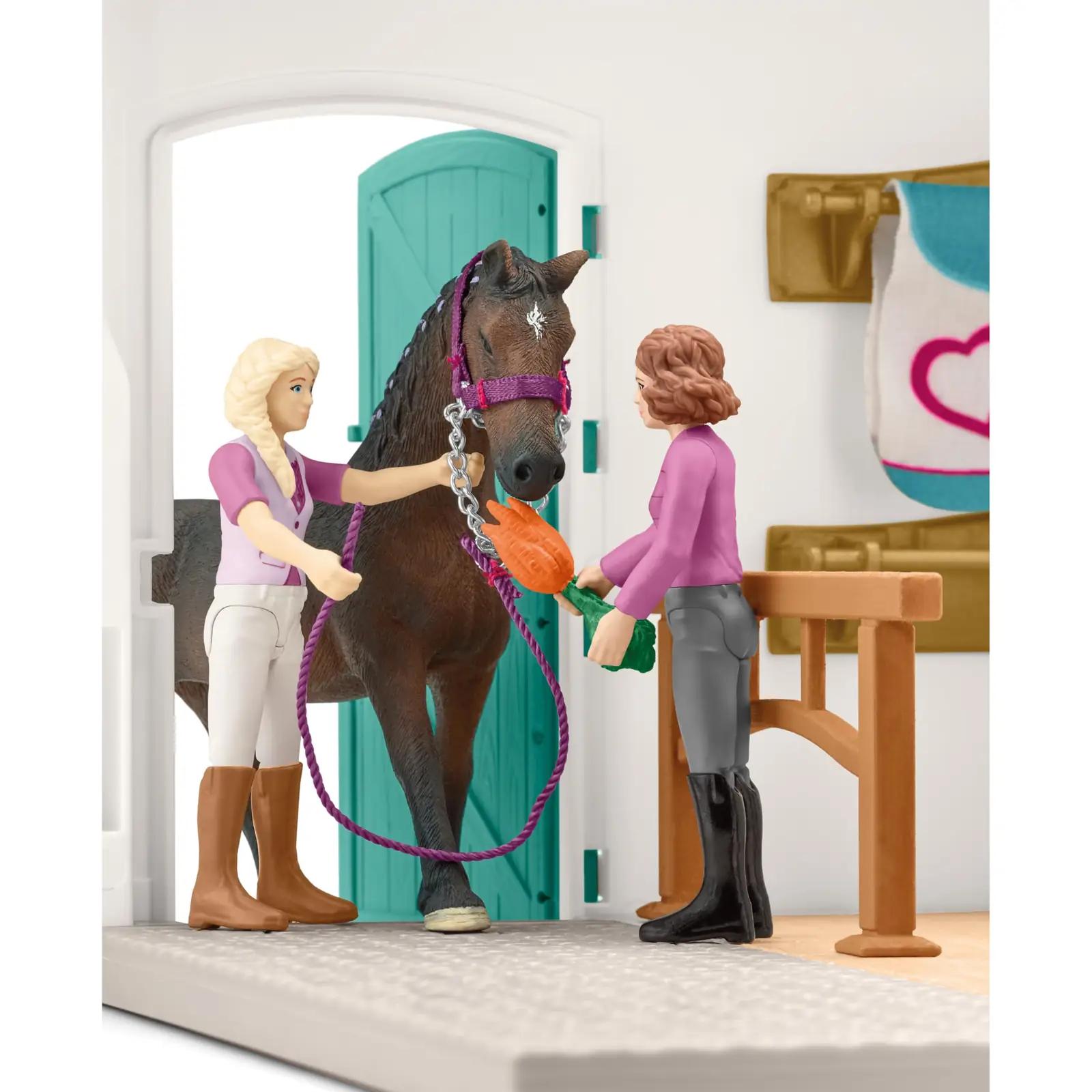 SCHLEICH mängukomplekt: modulaarne ratsapood ja talu (42568) – pilt 8