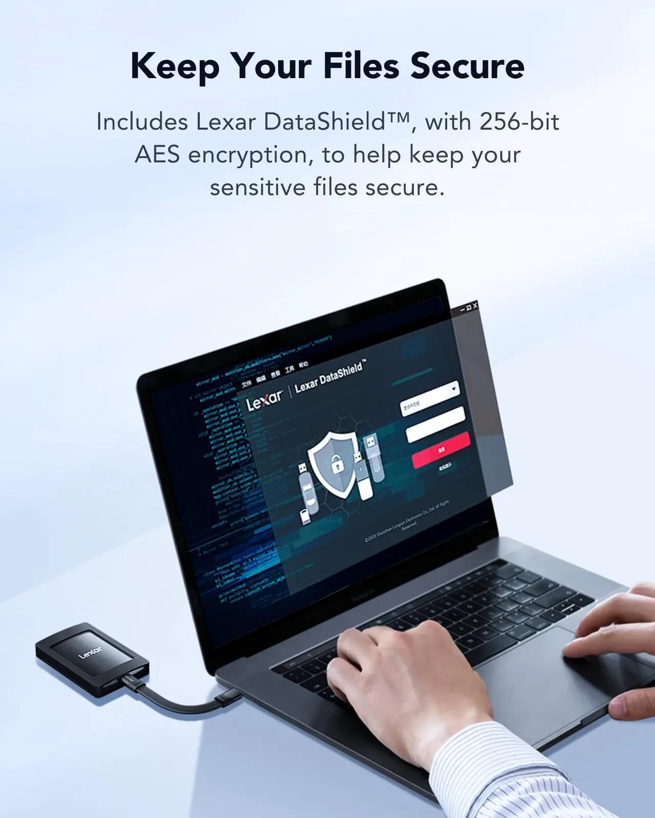 Lexar väline SSD 1TB – õhuke ja vastupidav kandmiseks – pilt 6