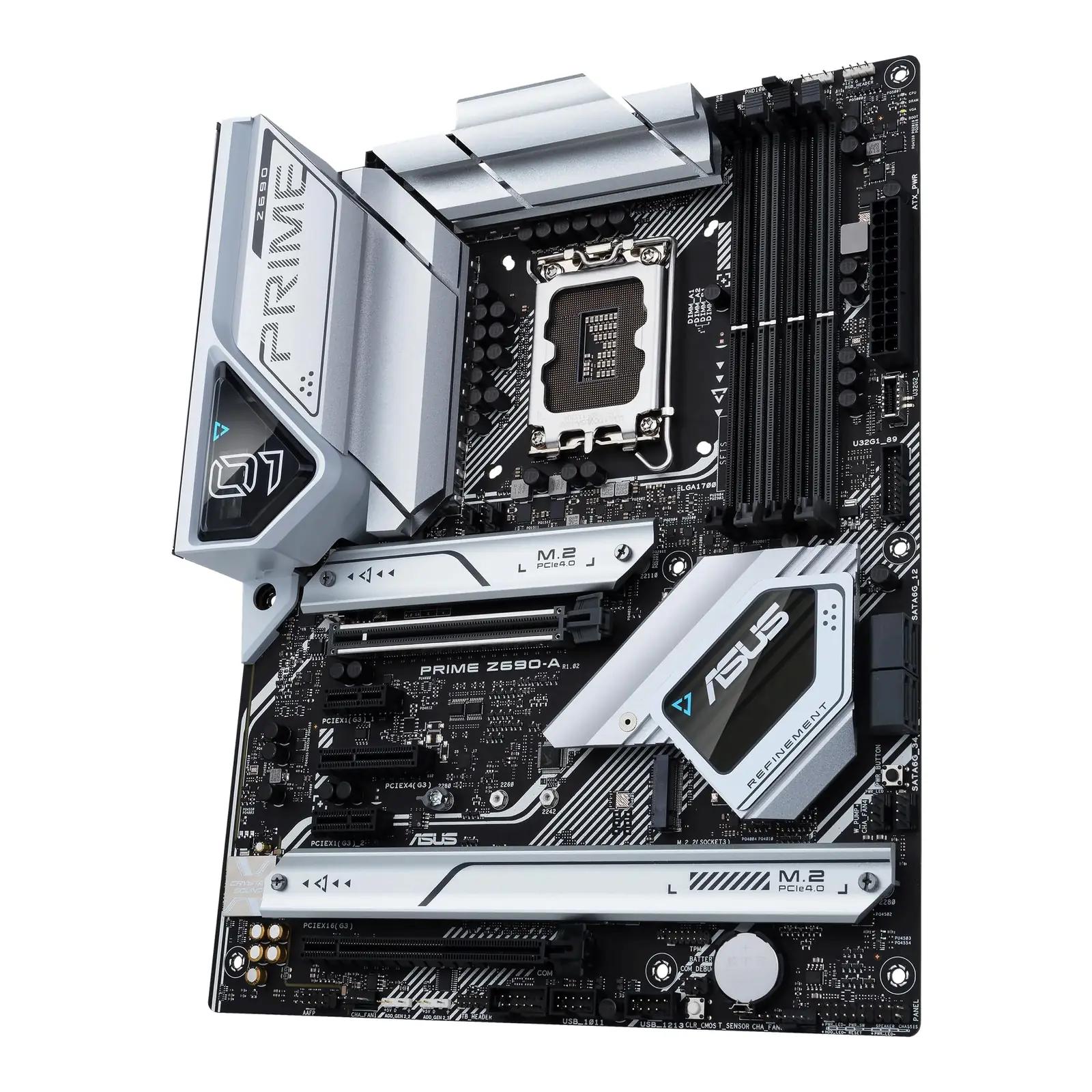 ASUS vastupidav Z690-A emaplaat mängijale ja loojale – lisavaade