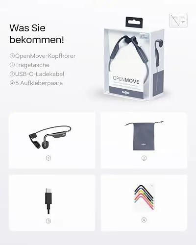 SHOKZ kerge luukõrvaklapid jooksmiseks — veekindel ja mugav – pilt 11