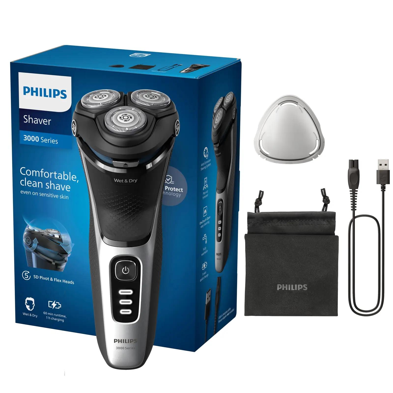 Philips Shaver Series 3000 — mugav märg-kuiv elektrinhabemik