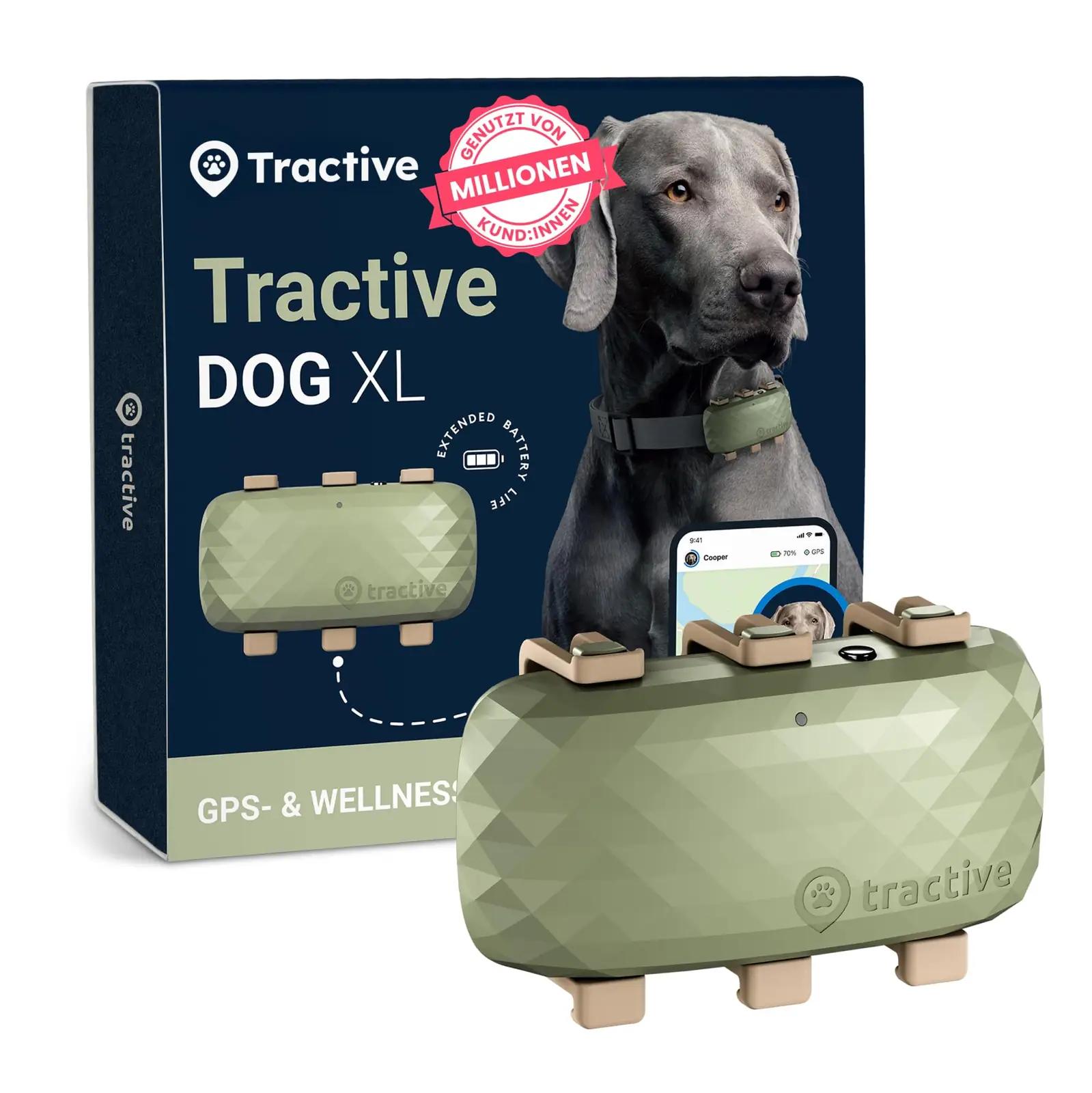 Tractive tugev plastikust GPS-tracker koertele – pikk aku
