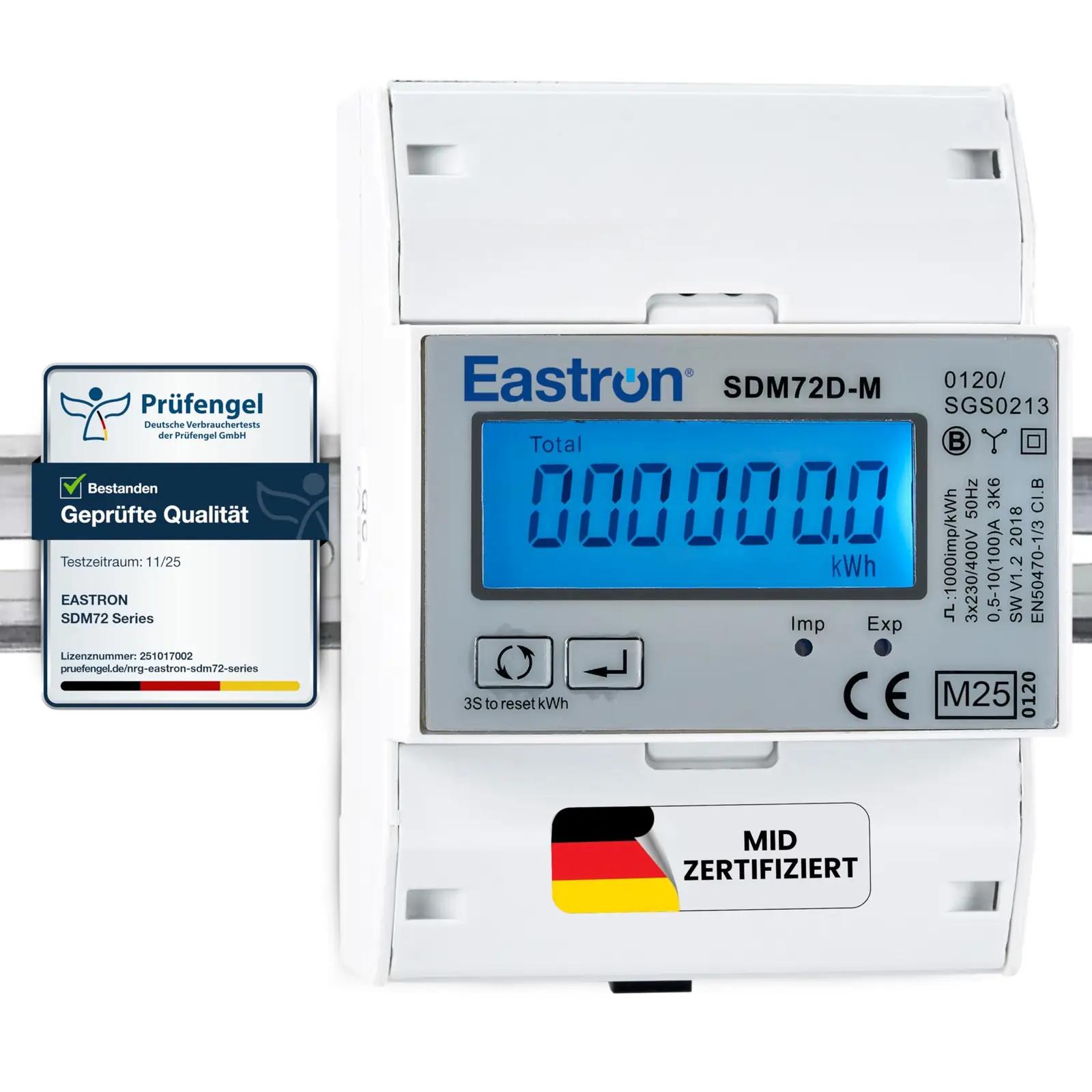 EASTRON energiamõõtur kolmikfaasile – täpne import/eksport