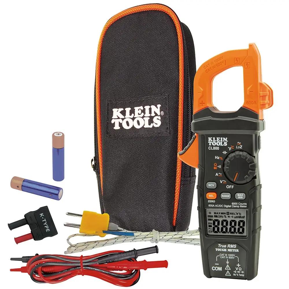 KLEIN TOOLS tugev plastist CL800 tangamultimeeter —