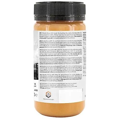 Steens Manuka mesi 500 g – puhas UMF 15+ tervisekasu – pilt 10