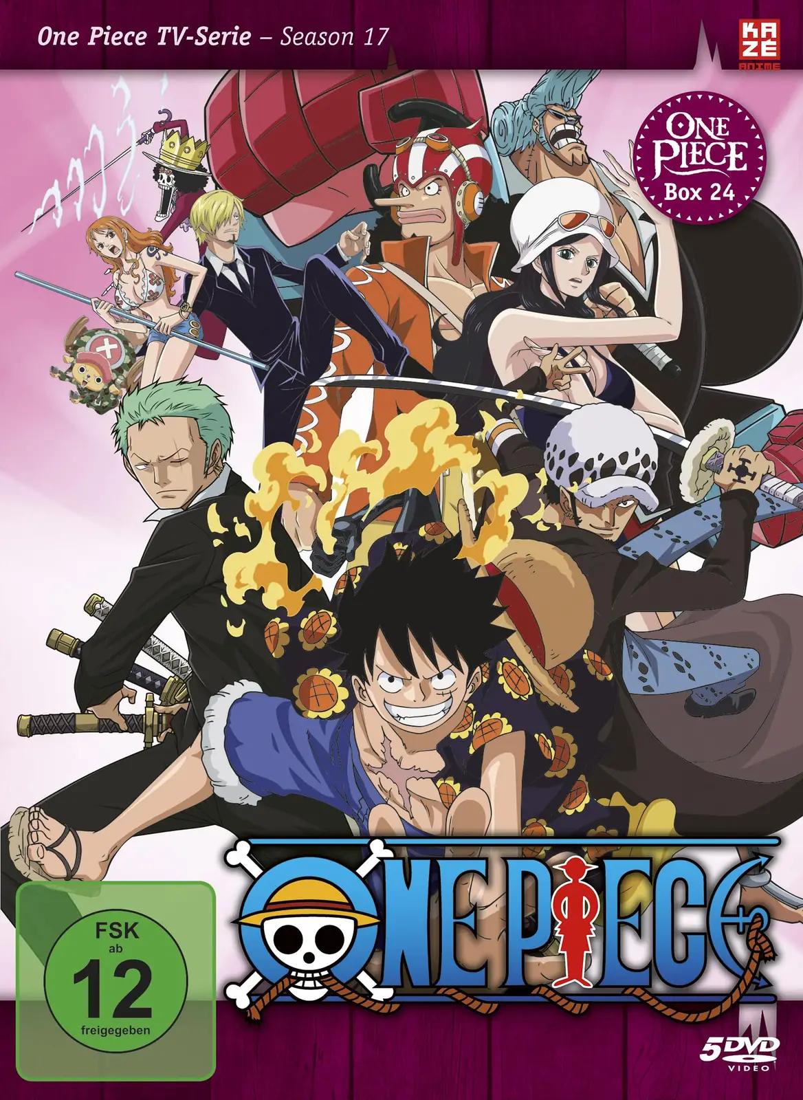 Crunchyroll DVD-kogumik – One Piece Vol. 24, hõbedane väljaanne – detailne vaade