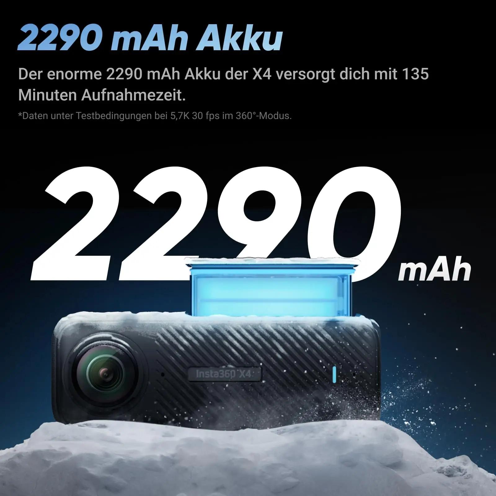 Insta360 X4 – veekindel 8K 360° kaamera seiklusteks – lisavaade