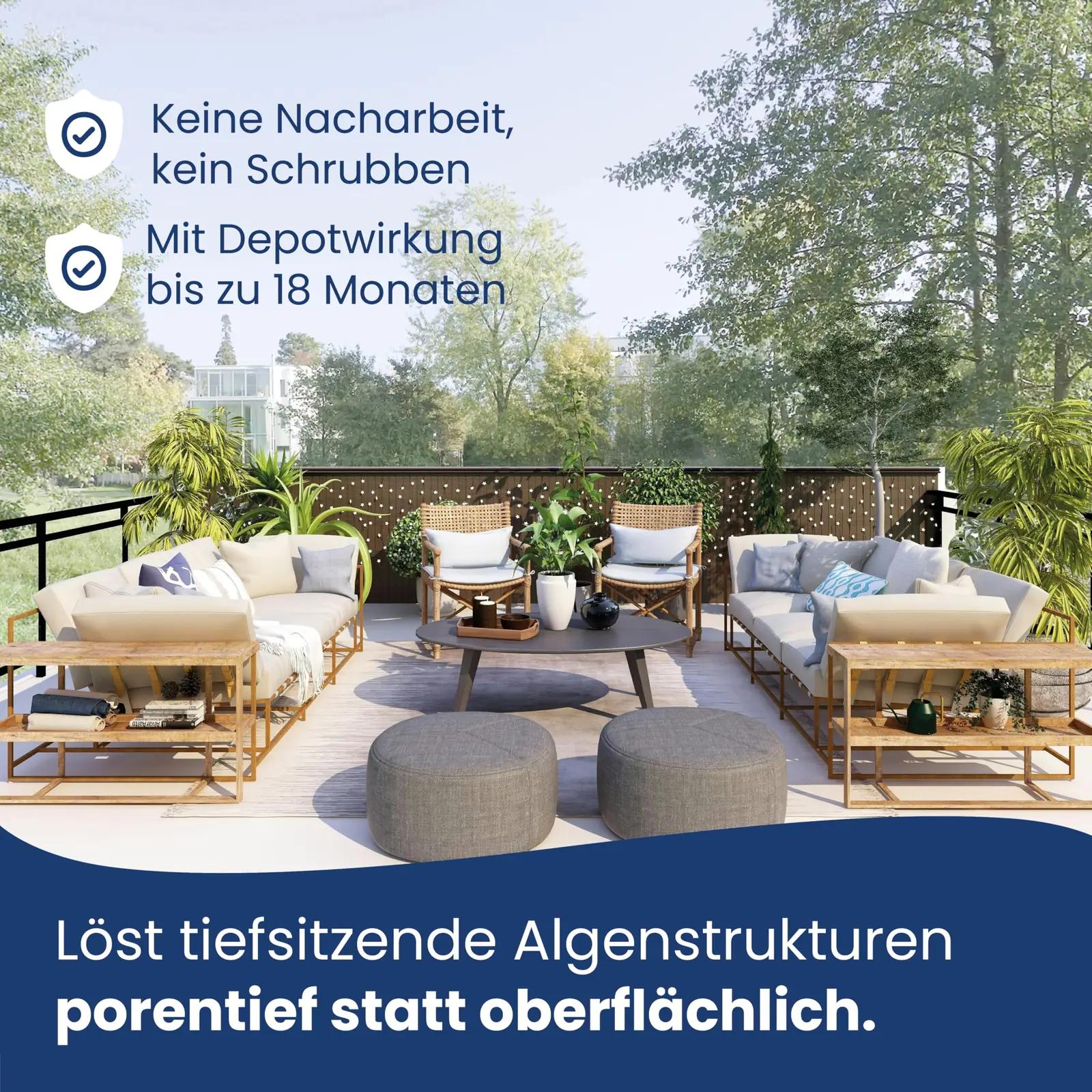 AGO SAUBERKEIT FÜR HAUS UND GARTEN! AGO tõhus roheluse eemaldaja – lisavaade