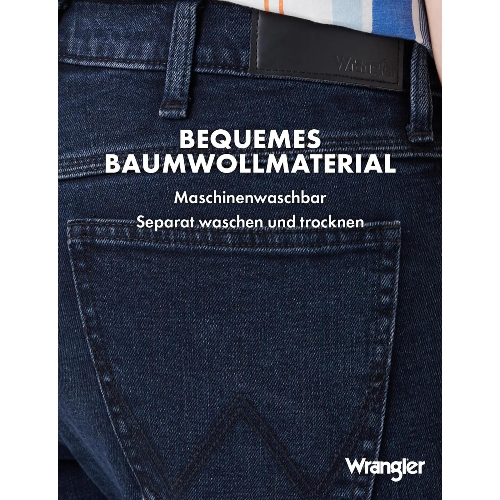 Wrangler nailonvaba meeste teksapüksid — mugav Regular Fit – kasutusnäide