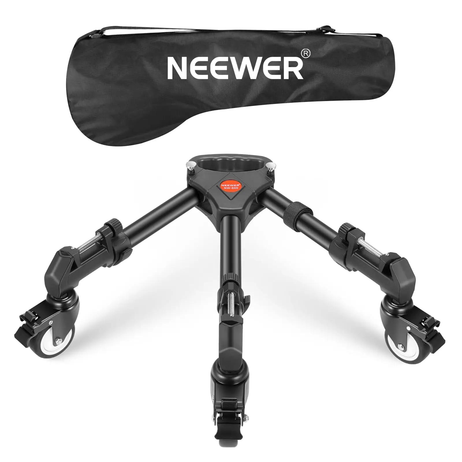 NEEWER tugev metallist statiivirattad – kaasaskantav Dolly NW-600