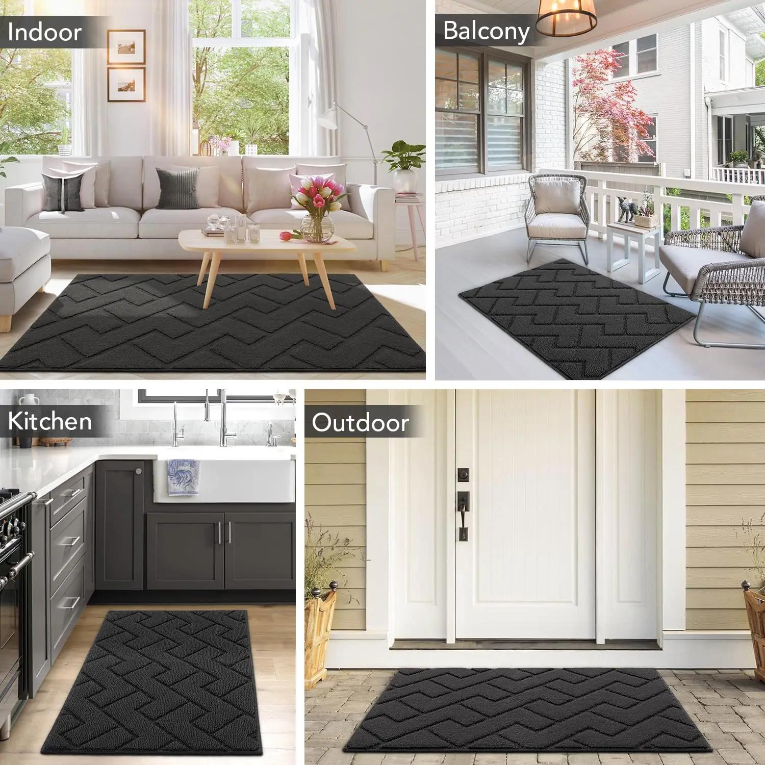 Biscpro vastupidav uksematt 80×120 cm – veekindel ja pestav – pilt 7