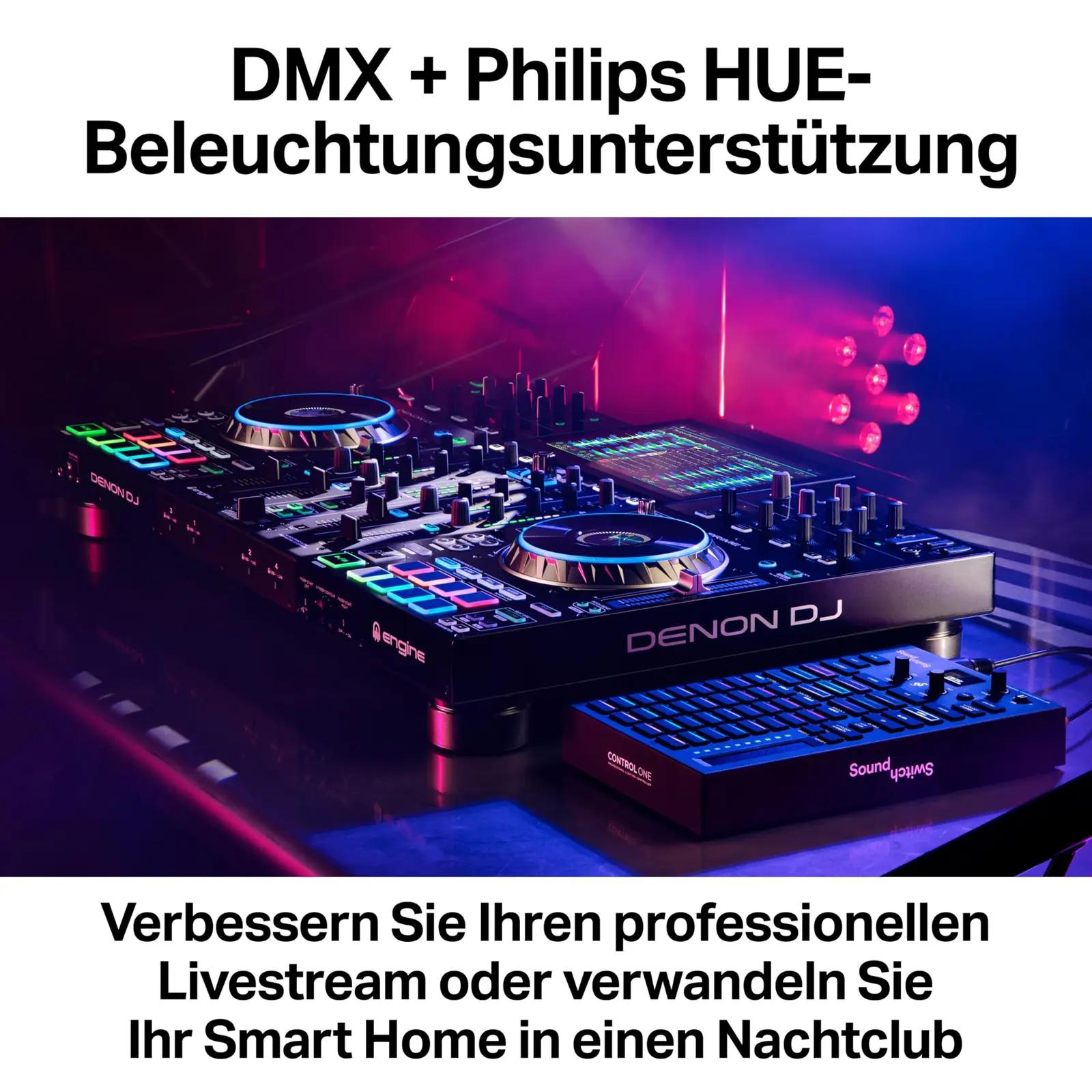 SoundSwitch valgusjuhtimiskontroller — kompaktne DMX ja Hue tugi – pilt 6