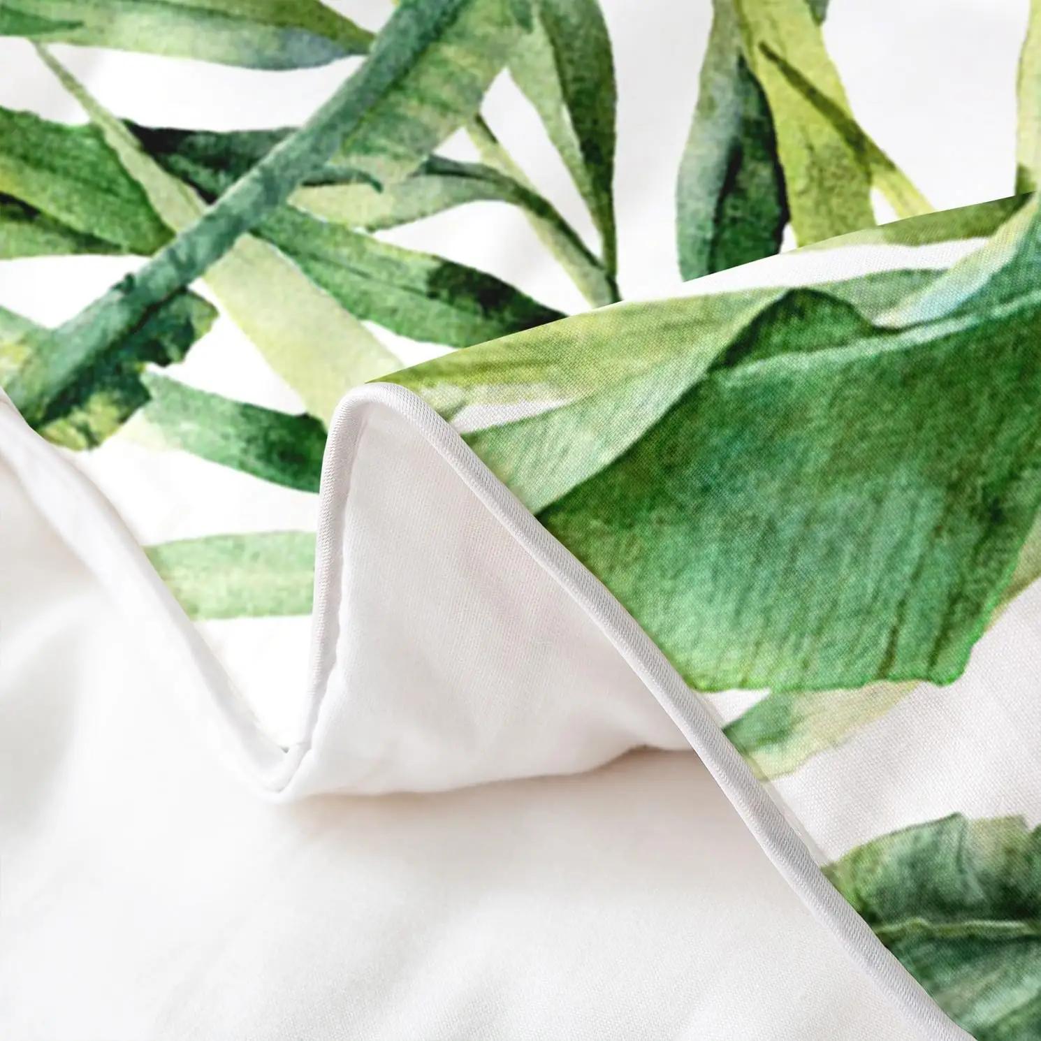 Homewish puuvillane voodipesukomplekt 140×200 – troopiline disain – lisavaade