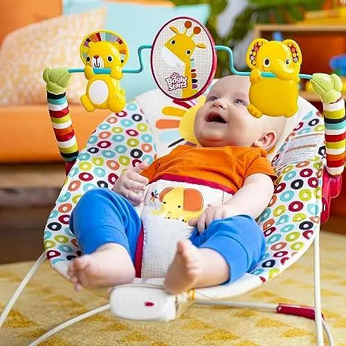 Bright Starts pehme metallist babywippe mängiva staariga ja – pilt 13