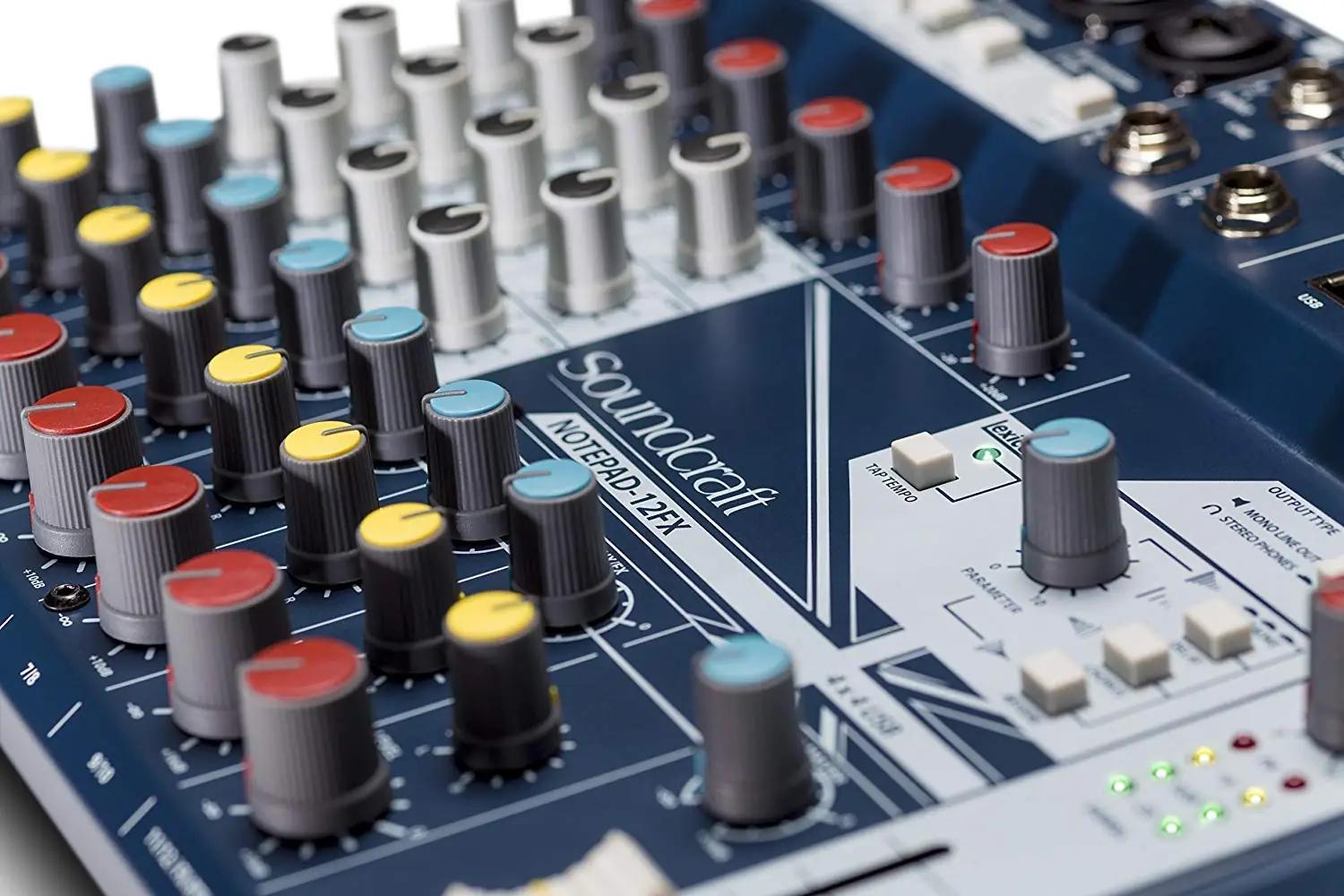 Soundcraft segaja Notepad 12 FX — kompaktne stuudiopõhine – pilt 7
