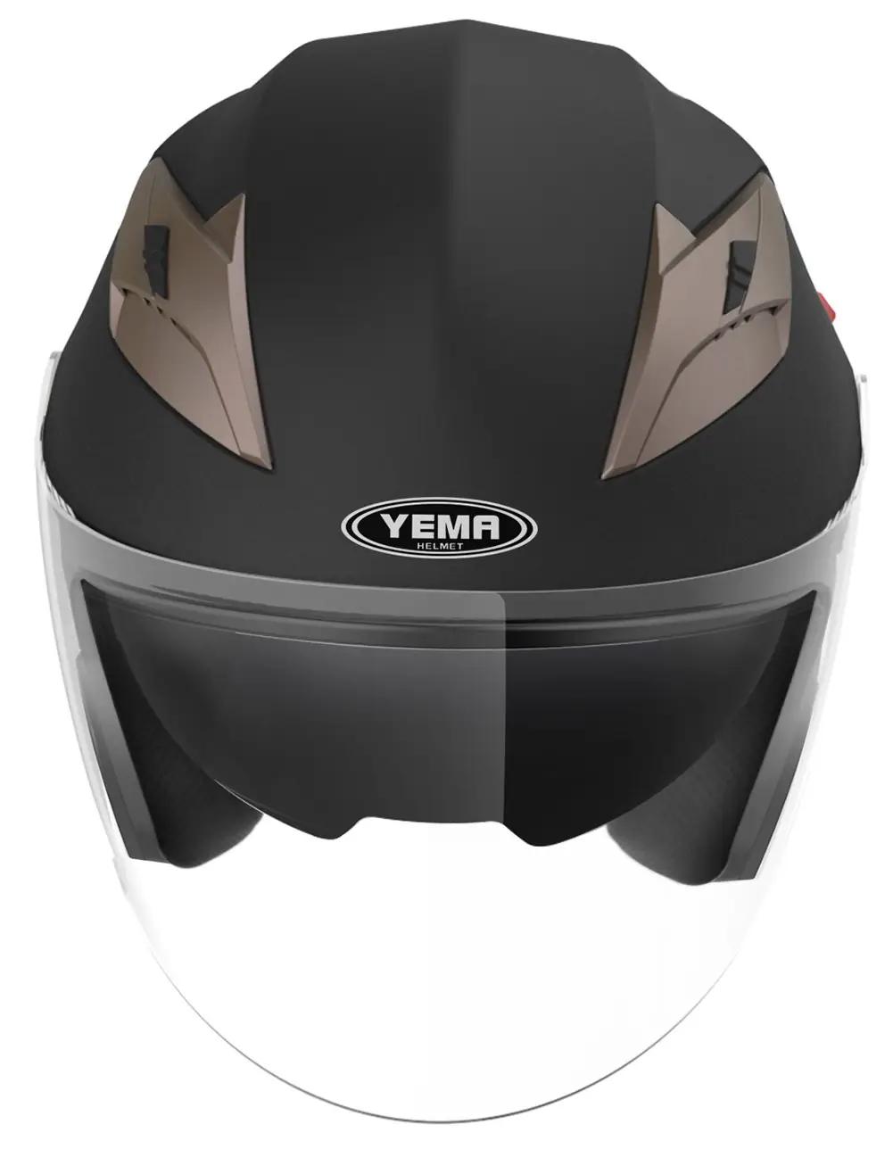 YEMA kerge ABS-kiiver tugeva ventilatsiooniga sõiduks – pakend ja tarvikud