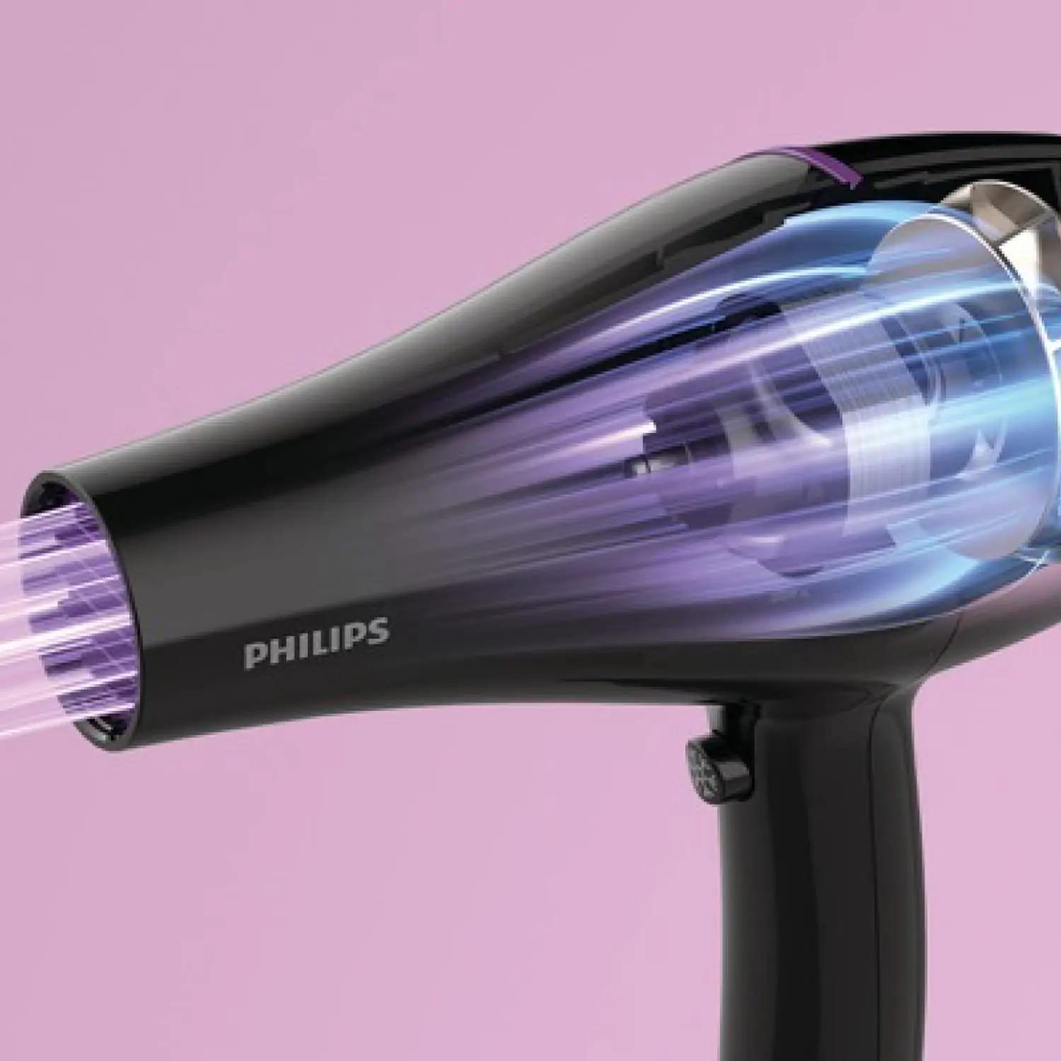 Philips DryCare Pro keramiline föön – tugev AC-mootor – pakend ja tarvikud