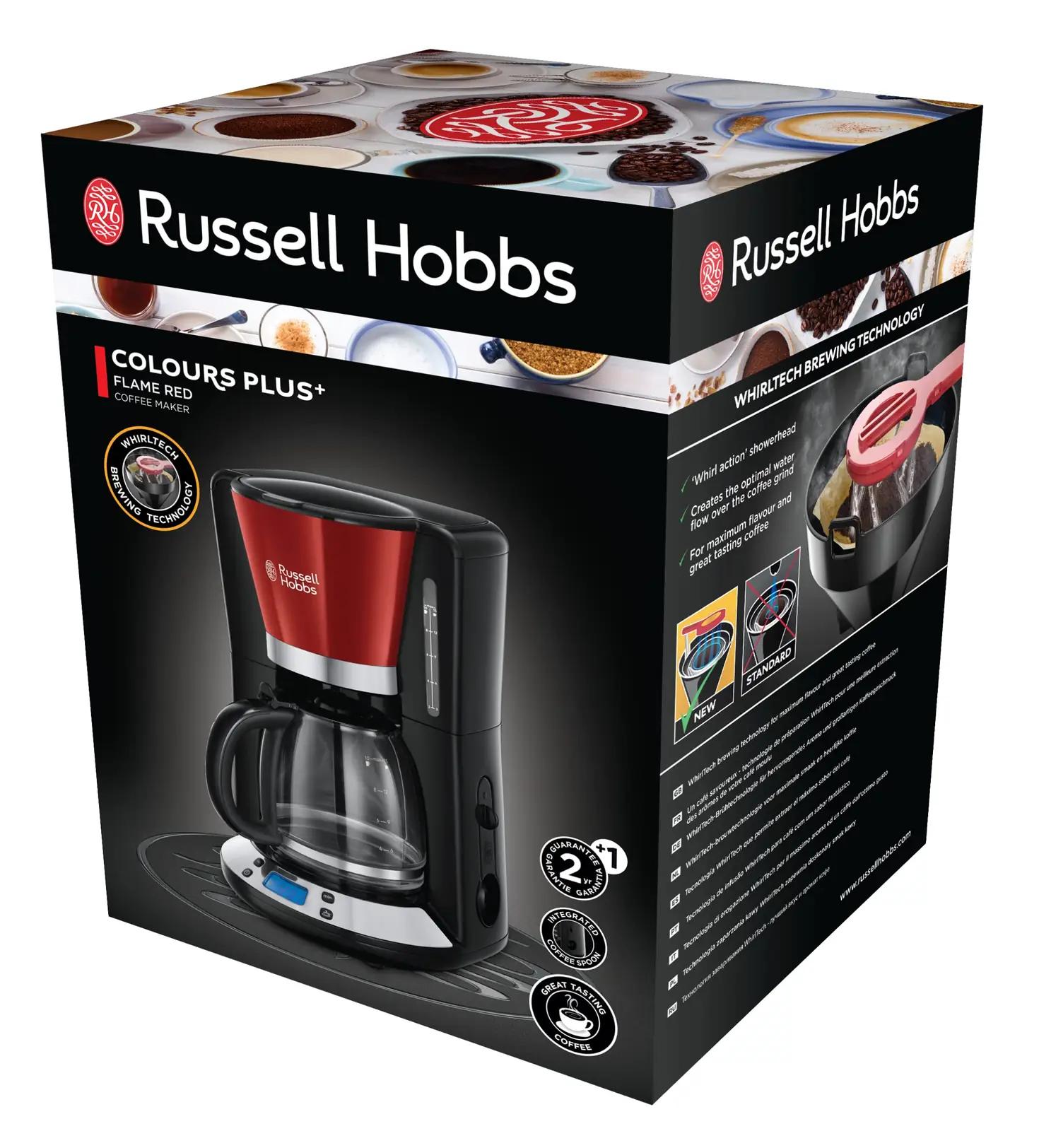 Russell Hobbs punane filterkohvimasin — roostevaba – pilt 9